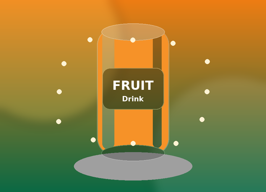 Generic fruit drink visual